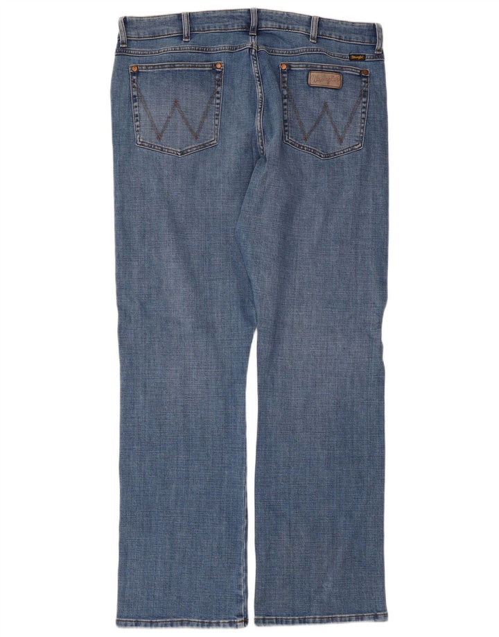 Мужские прямые джинсы Wrangler Texas W38 L32 синие