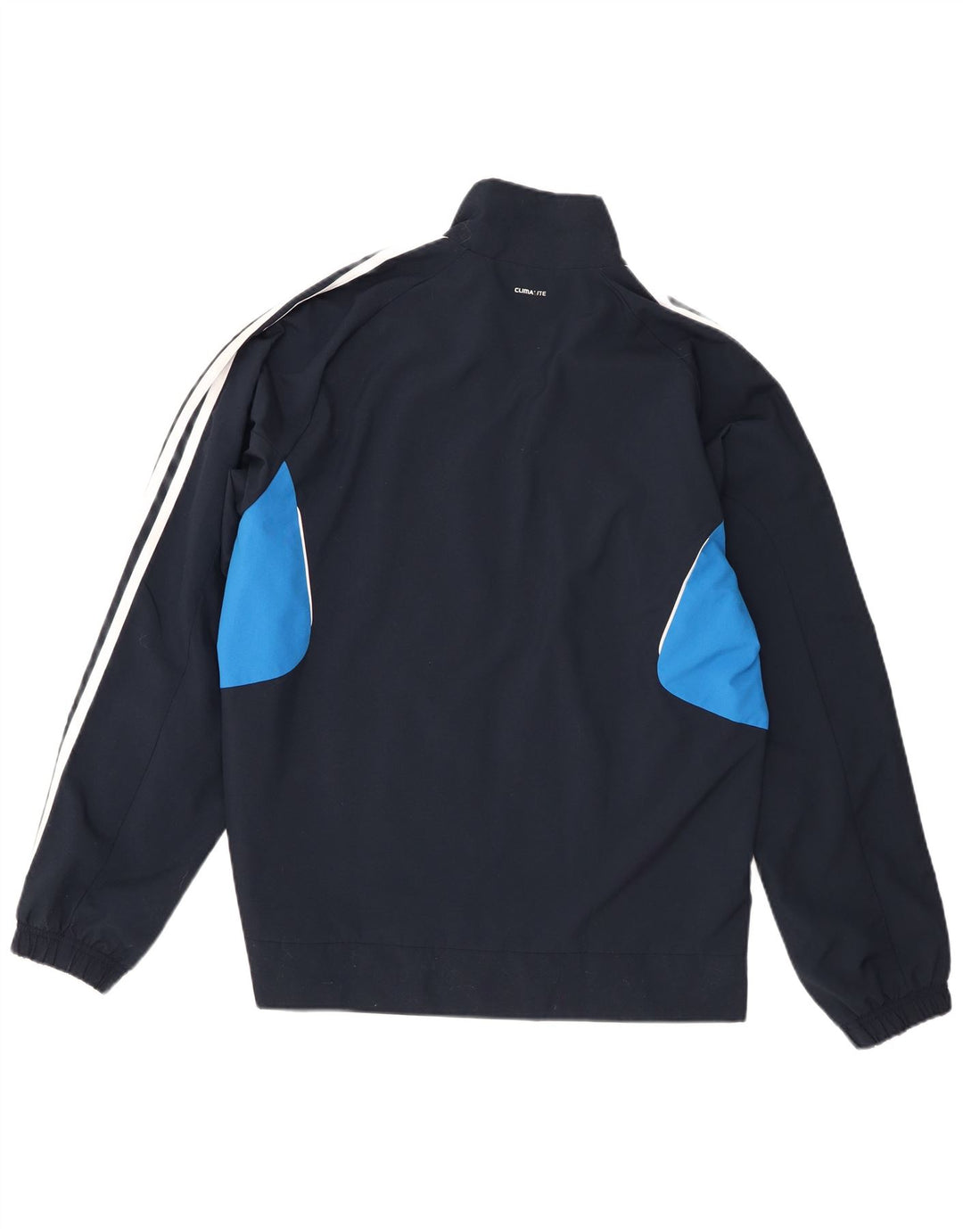 Мужской спортивный костюм Adidas Climalite, верхняя куртка, средний темно-синий, цветной блок