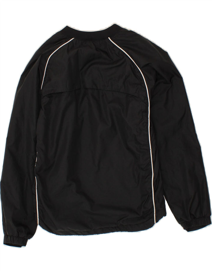 NIKE Boys Pullover Tracksuit Top 10-11 Years Medium  Black Nylon Vintage Nike and Second-Hand Nike from Messina Hembry 