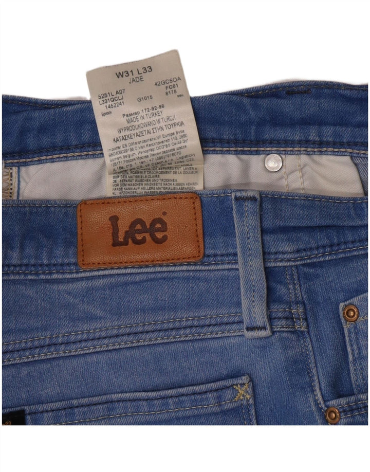 Женские узкие джинсы Lee Jade W31 L31, синий хлопок