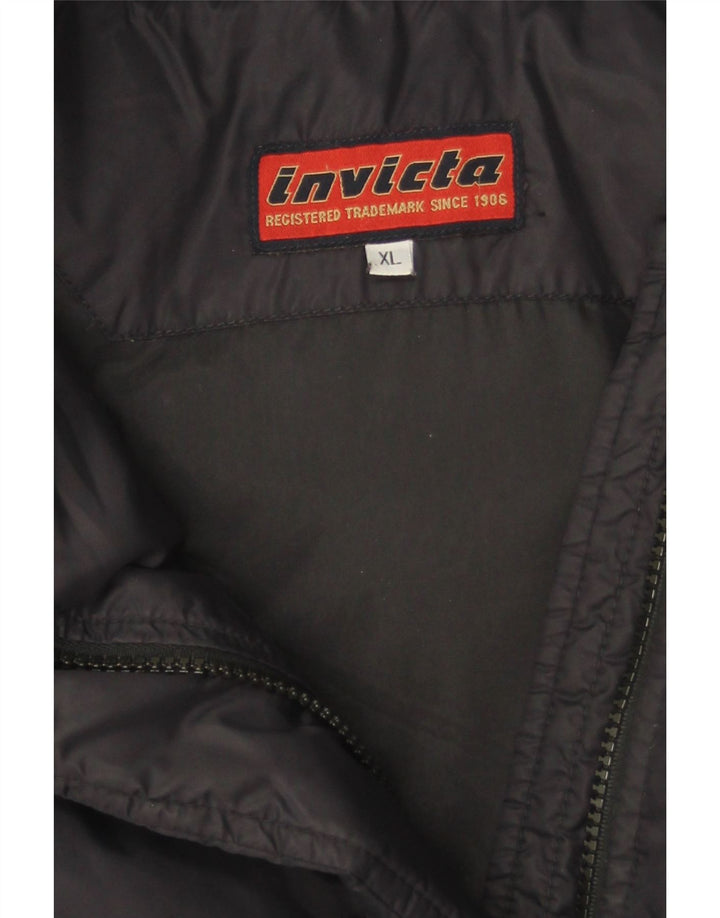 Мужская стеганая куртка Invicta UK 42 XL темно-синяя