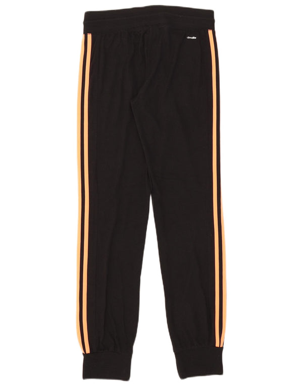 Женские спортивные брюки Adidas Climalite, брюки для бега, Великобритания 4/6 XS, черные