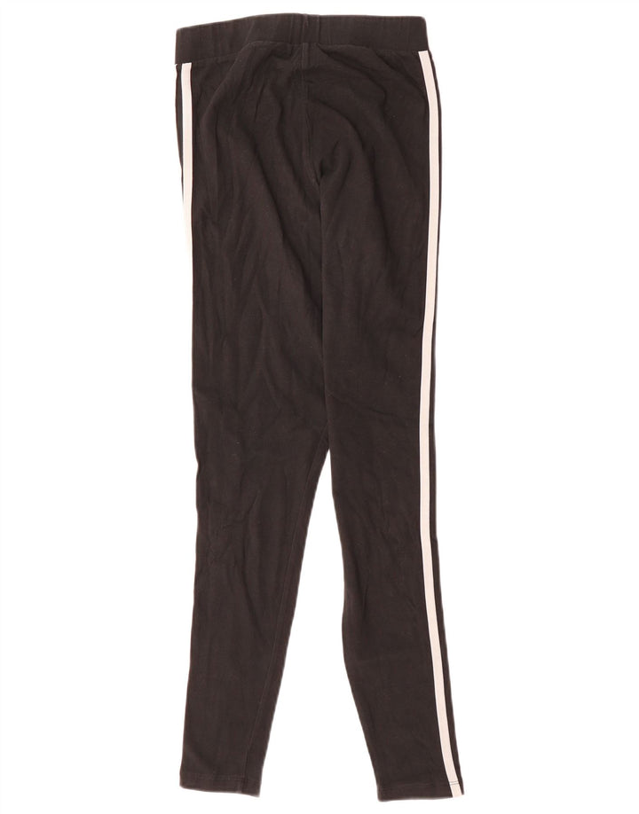 Женские леггинсы ADIDAS UK 10, маленькие, черные