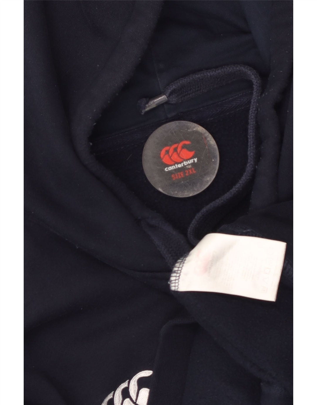 CANTERBURY Мужской джемпер с капюшоном 2XL Темно-синий, хлопок