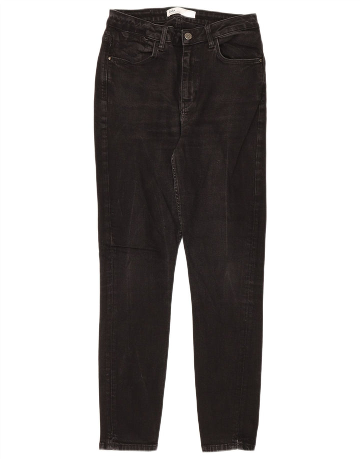 Женские зауженные джинсы Zara EU 40 Medium W30 L28, черные