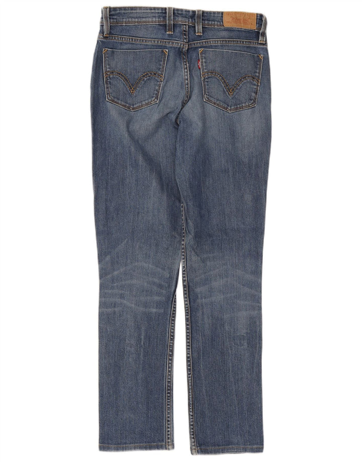 Женские узкие джинсы Levi's 628 W29 L29 синие, хлопок
