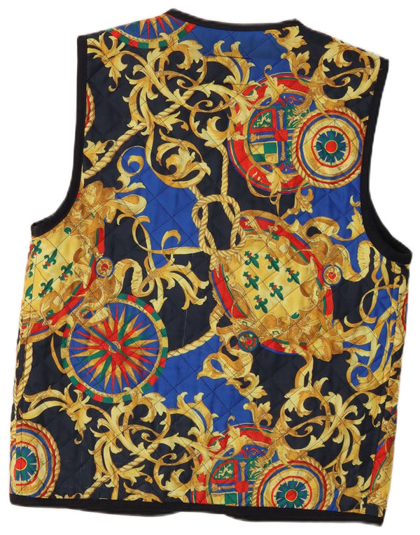 Женский стеганый жилет Club Voltaire UK 14, средний, разноцветный