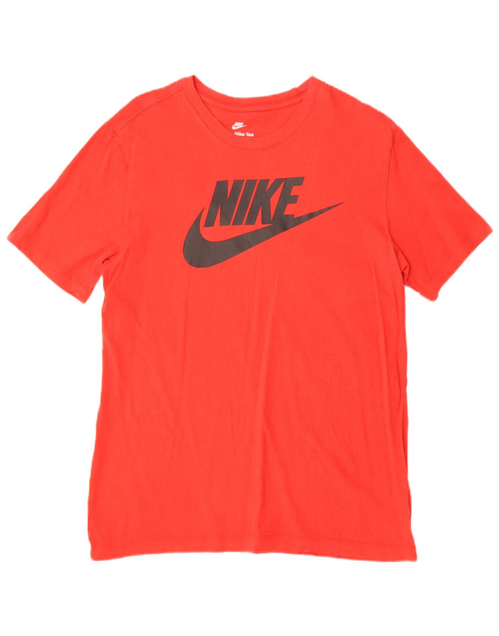 Мужская футболка с рисунком Nike, средний красный