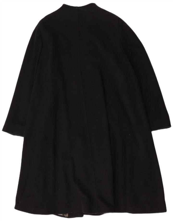 LADY H. Женское пальто оверсайз IT 49 XL, черное из овечьей шерсти