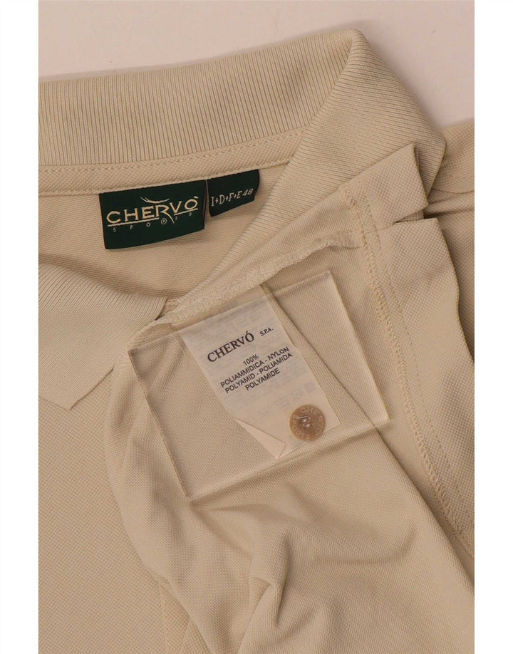 Мужская рубашка-поло Chervo IT 48 Medium Beige Nylon