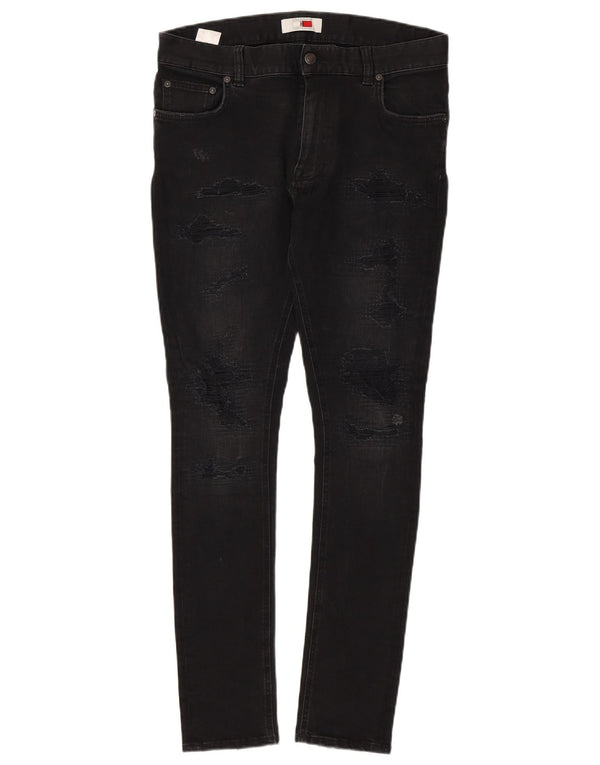 Мужские джинсы скинни TOMMY HILFIGER Lewis Hamilton W30 L32 черные