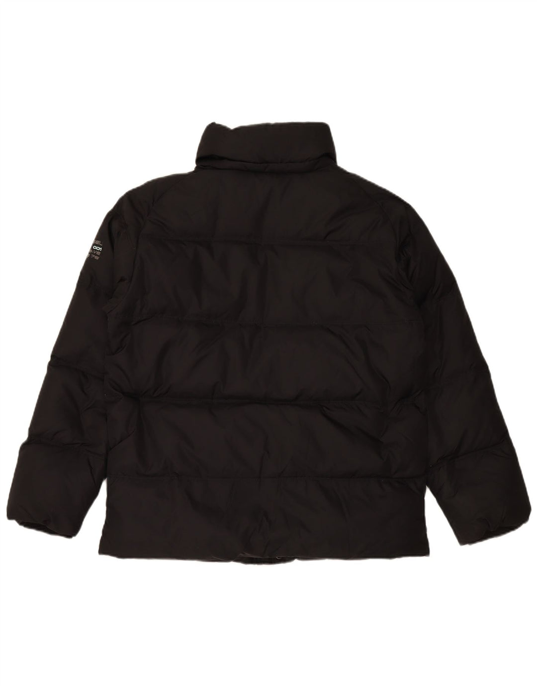 DIESEL Mens Padded Jacket UK 44 2XL Black Nylon