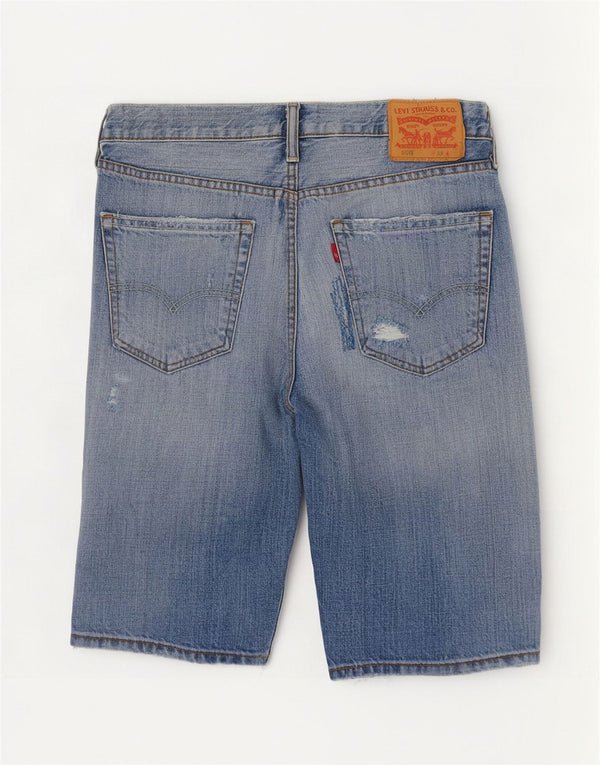 Мужские джинсовые шорты Levi's 508 W33 Средне-синие, хлопок
