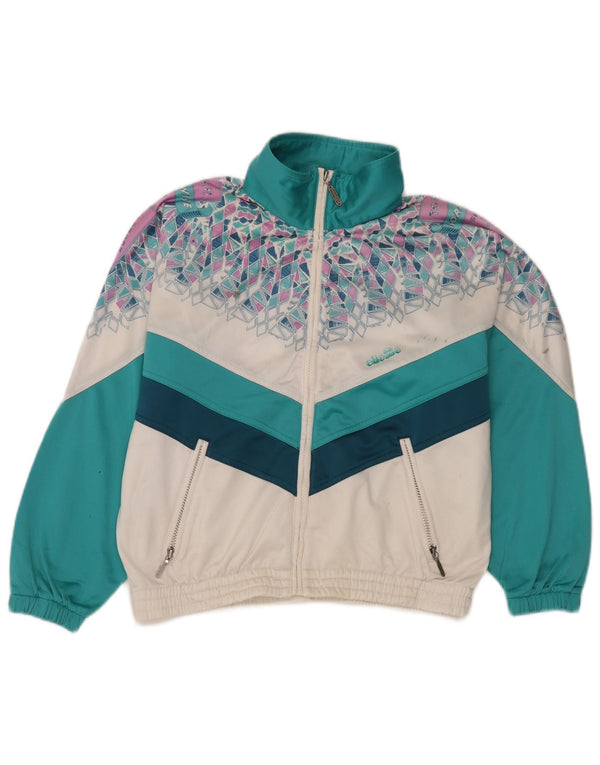 Мужской спортивный костюм Ellesse с графическим рисунком XS, зеленый геометрический ретро