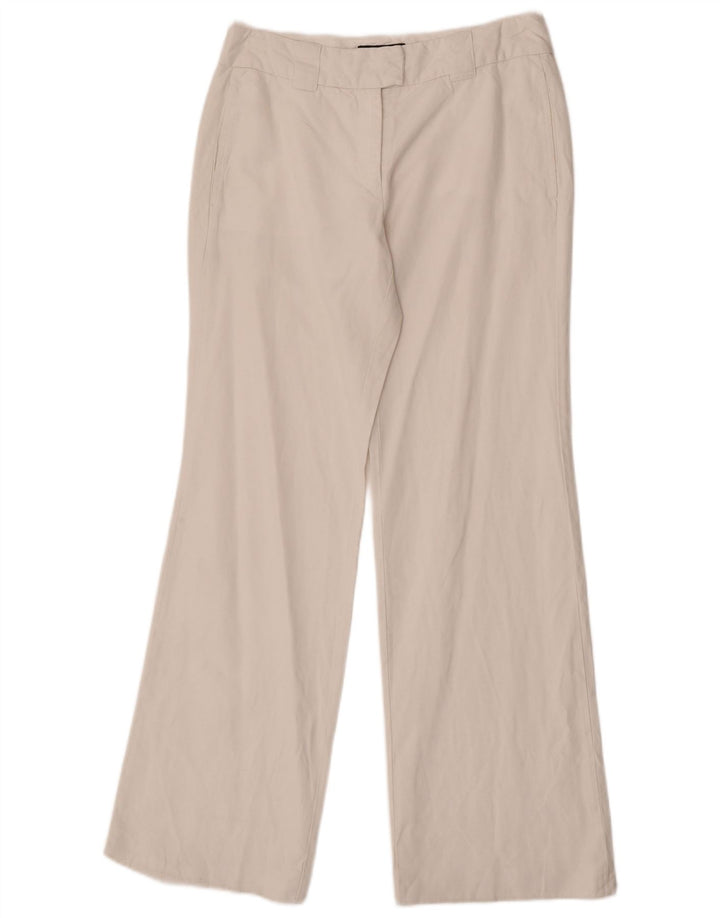 Alberto Aspesi Женские брюки Blu Bootcut IT 40 Small W27 L31 Белый