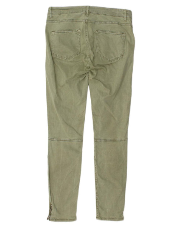 Женские джинсы скинни Zara EU 36 XS W26 L27 Хаки, лиоцелл