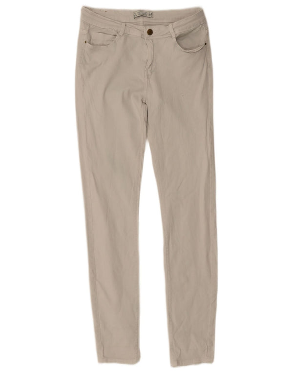 Женские джинсы скинни Zara Trafaluc EU 40 Medium W30 L30 Белые