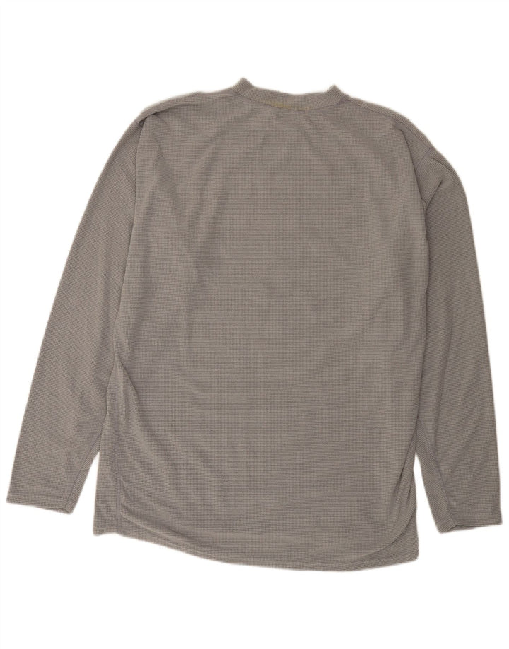 Мужской топ с длинным рукавом The North Face 2XL, серый полиэстер