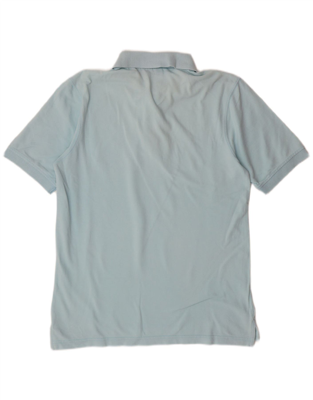 Мужская рубашка-поло Fila из хлопка среднего синего цвета