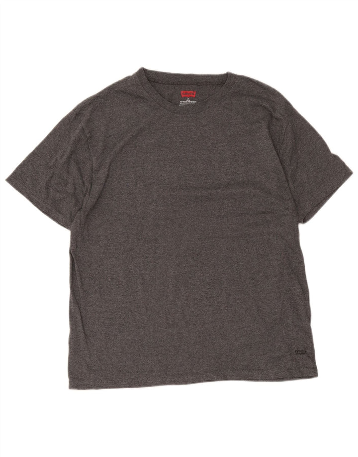 Мужская футболка Levi's Top UK 42/44, большой серый хлопок