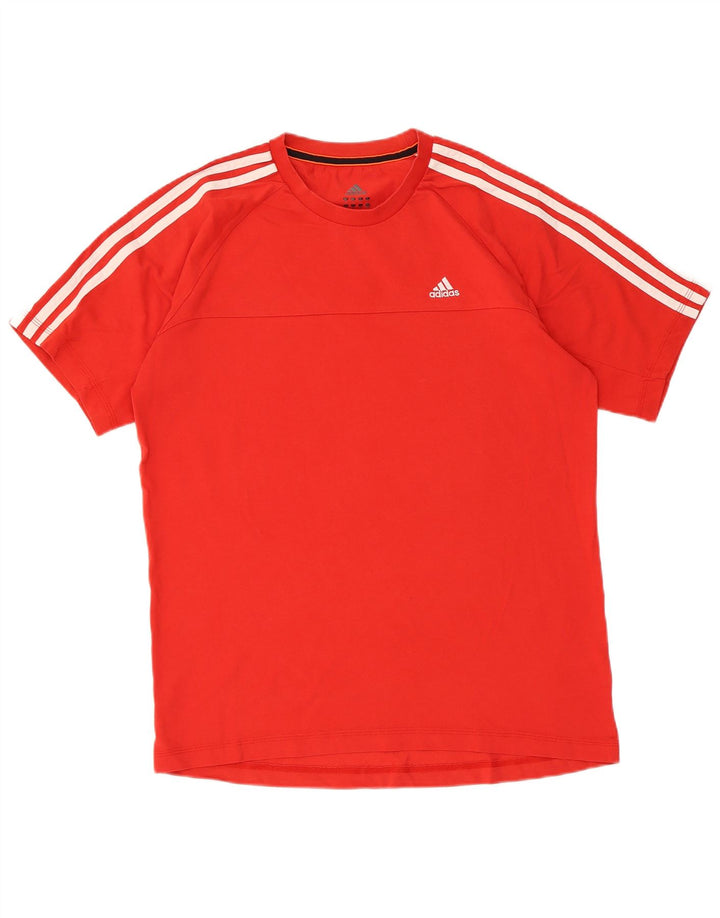 Adidas Мужская футболка Climalite Top Medium Red Cotton