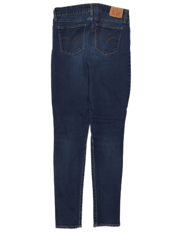 Женские джинсы скинни LEVI'S 711 W28 L32 Синие, хлопок