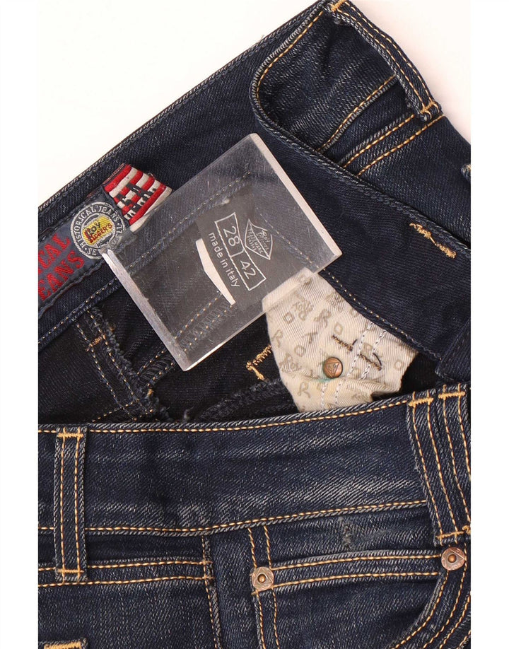 Женские узкие джинсы Roy Rogers IT 42 Medium W28 L28 Синие