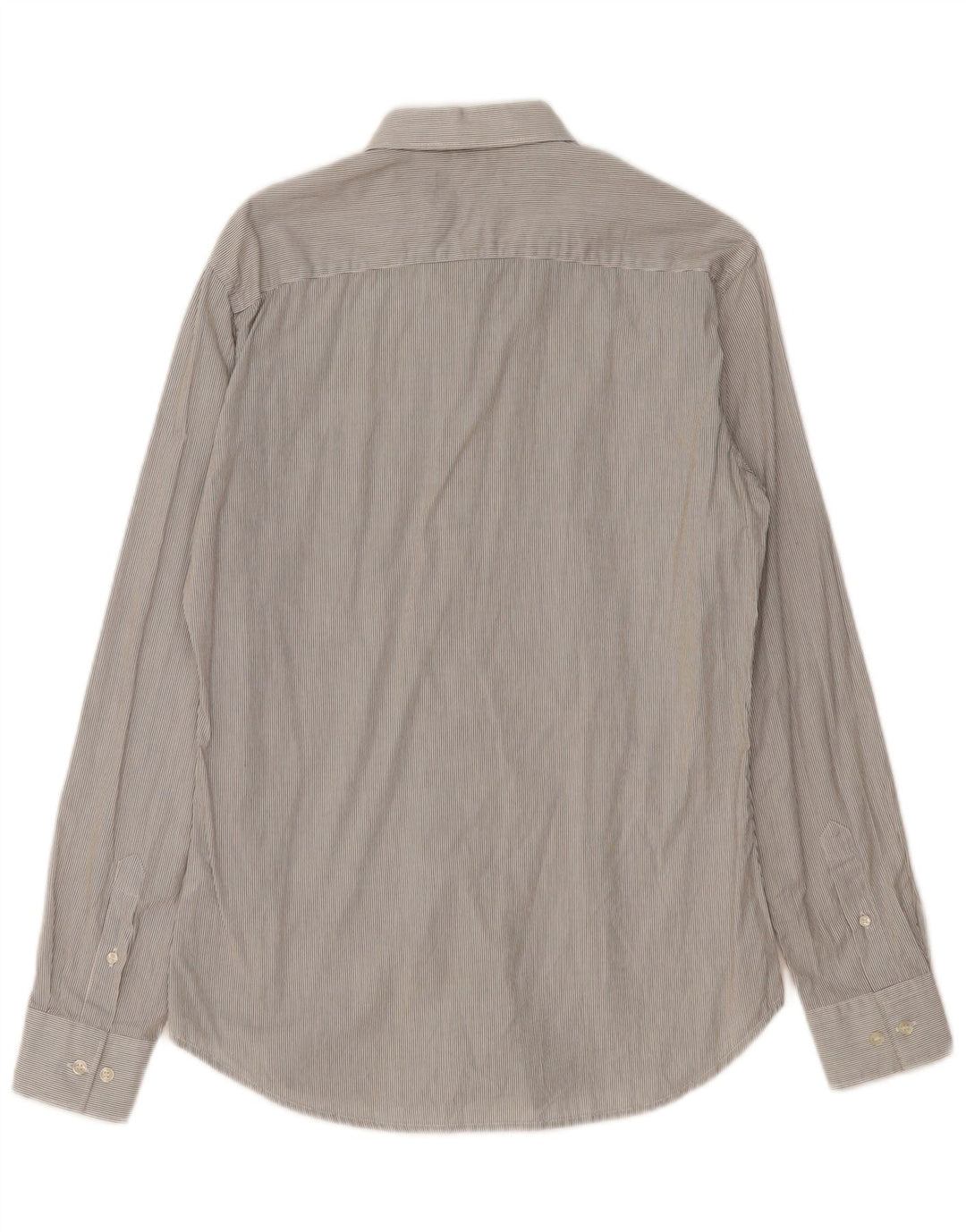 Мужская рубашка FRENCH CONNECTION, маленькая серая хлопковая полоска