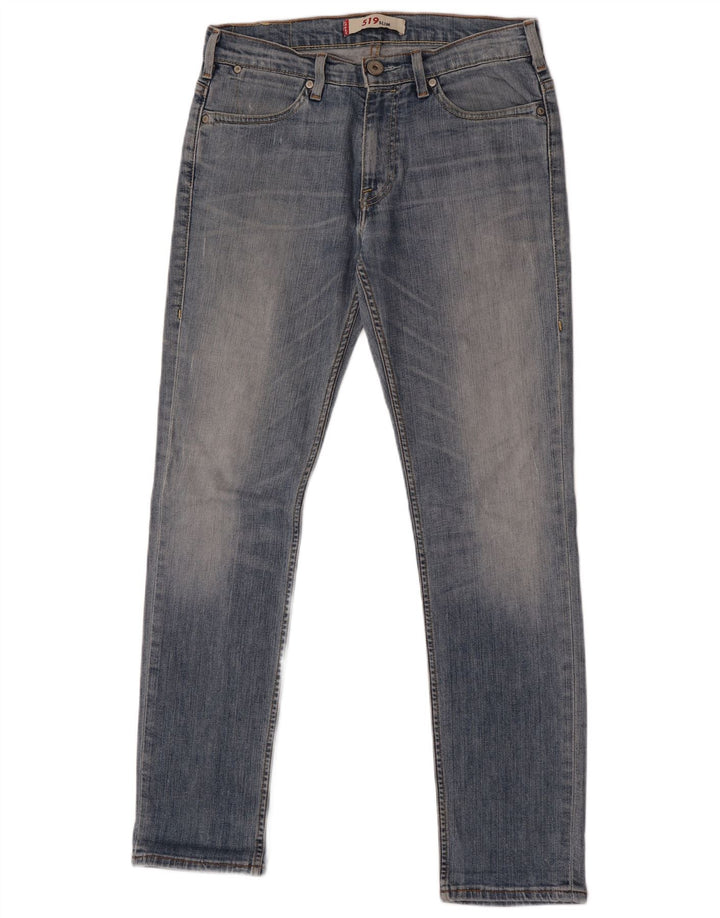 Женские джинсы Levi's Slim 519 W30 L32 синие
