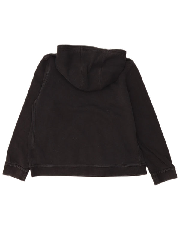 Джемпер с капюшоном Nike для мальчиков 12–13 лет, большой черный, хлопковый