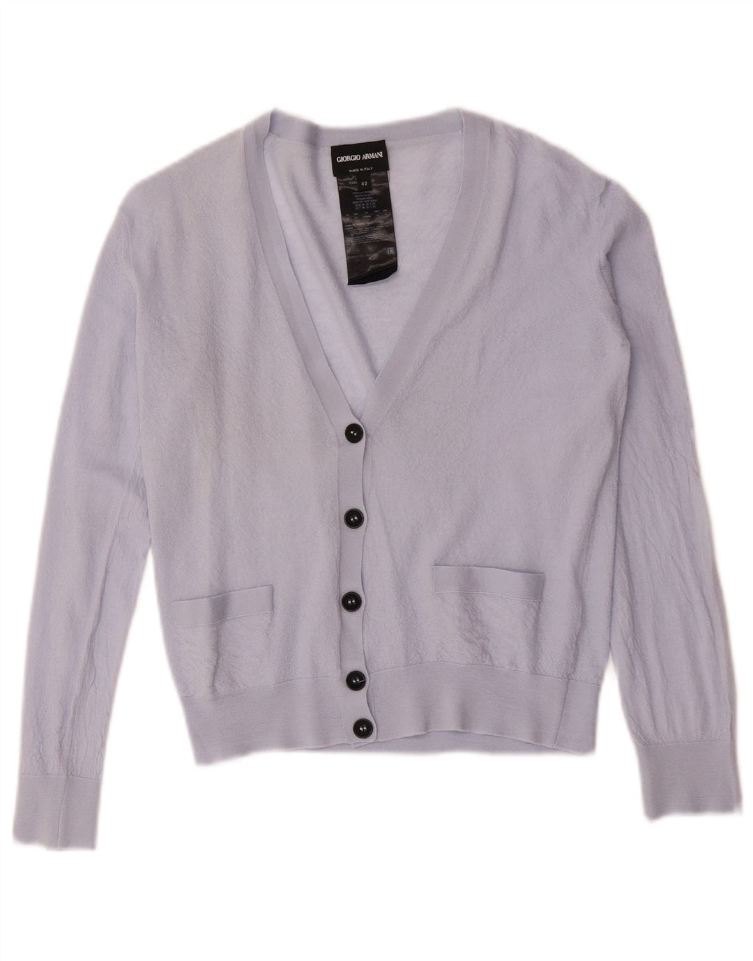 Женский укороченный кардиган Giorgio Armani IT 42 Medium Purple Wool
