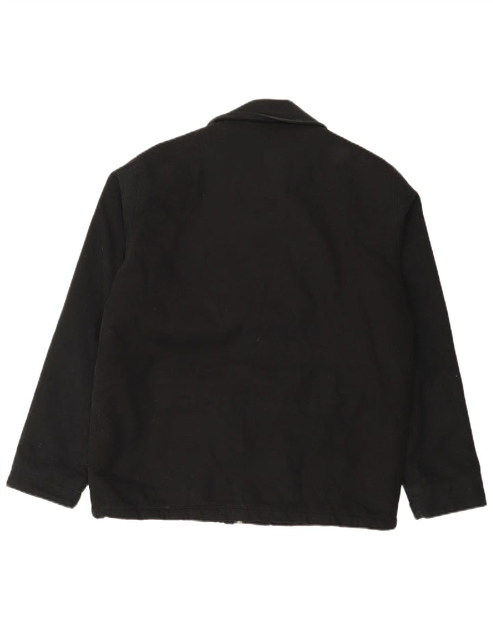 Мужская куртка Zara UK 38, средний черный хлопок, черный