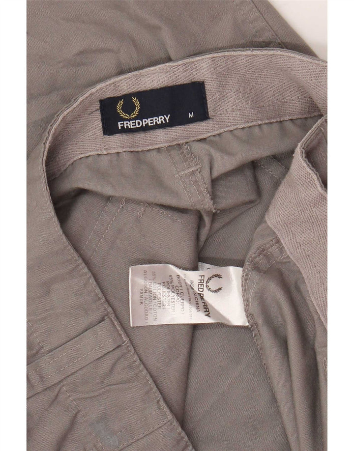 Мужские шорты чинос Fred Perry Medium W32 Серый полиэстер
