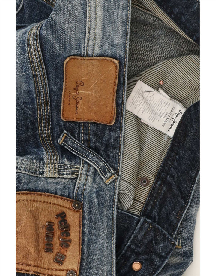 PEPE Jeans Мужские Bootcut W34 L34 Синий хлопок