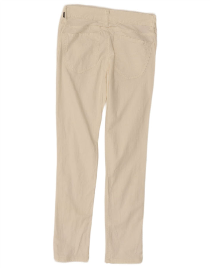 DIESEL Womens Slim Jeans W25 L27 White Cotton