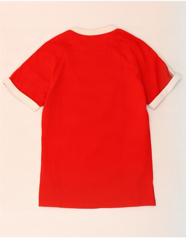 Adidas Мужская футболка Top Small Red Colourblock Хлопок