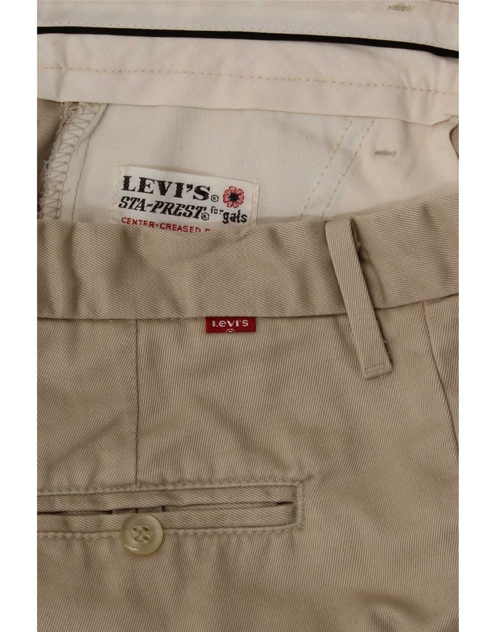 Мужские прямые брюки чинос Levi's W30 L28 Бежевые