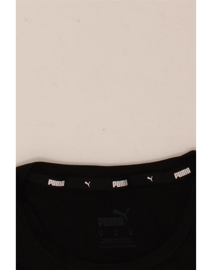 Женская футболка с рисунком Puma Top UK 14, средний черный