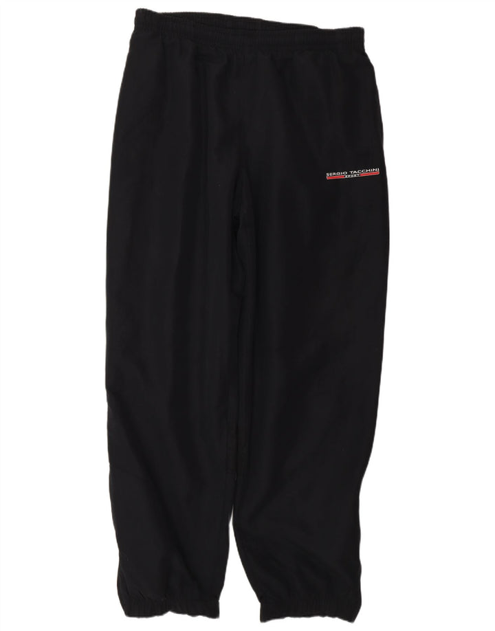Мужские спортивные брюки SERGIO TACCHINI, большие W34 L31, черный полиэстер