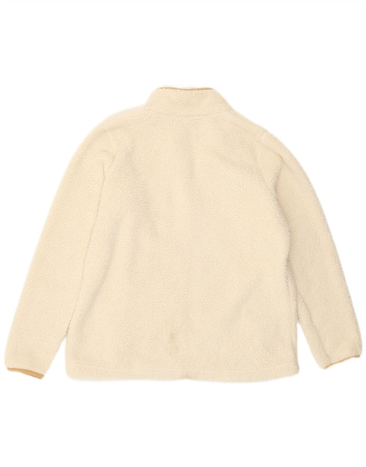 Мужская флисовая куртка Columbia UK 40, большая белая полиэстер