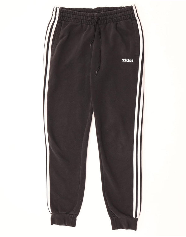 Женские спортивные брюки Adidas Joggers UK 12/14, средний черный хлопок