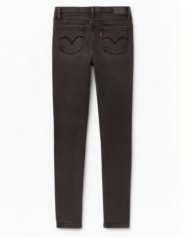 Джинсы Levi's Boys 710 Super Skinny 13-14 лет W26 L28 Серый хлопок