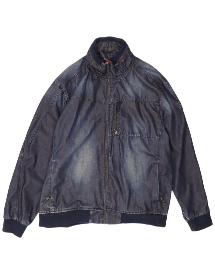 Мужская джинсовая куртка Engelbert Strauss UK 46 3XL, синяя, хлопок