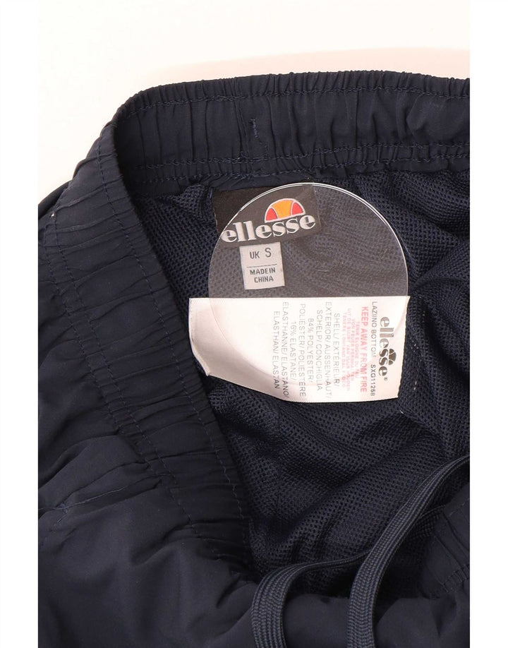 Мужские спортивные брюки Ellesse, джоггеры, маленькие, темно-синие, полиэстер