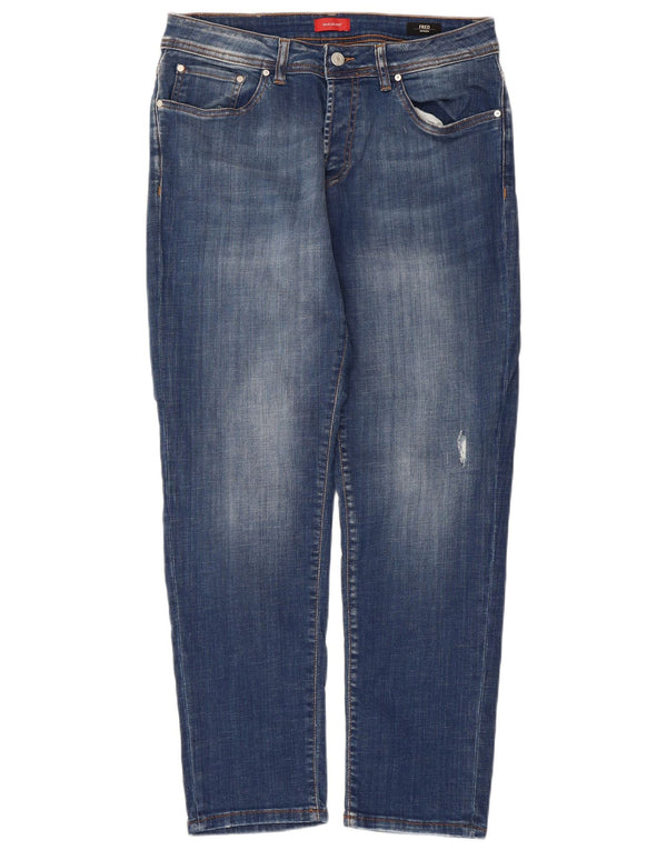 Мужские зауженные джинсы Liu Jo Fred W32 L27, синий хлопок