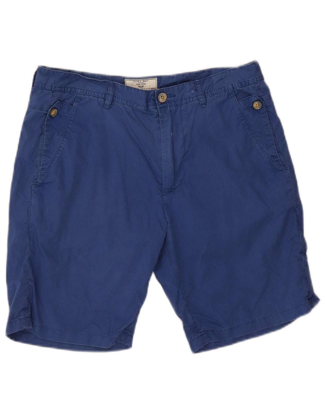 Мужские шорты чинос Zara EU 38 Small W30 Синие