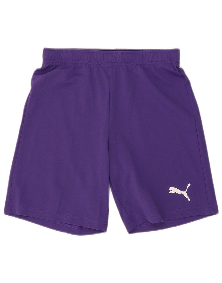 Мужские спортивные шорты Puma, маленькие фиолетовые, полиэстер