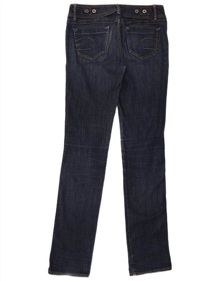 Женские прямые джинсы G-Star W29 L36 Темно-синие, хлопок