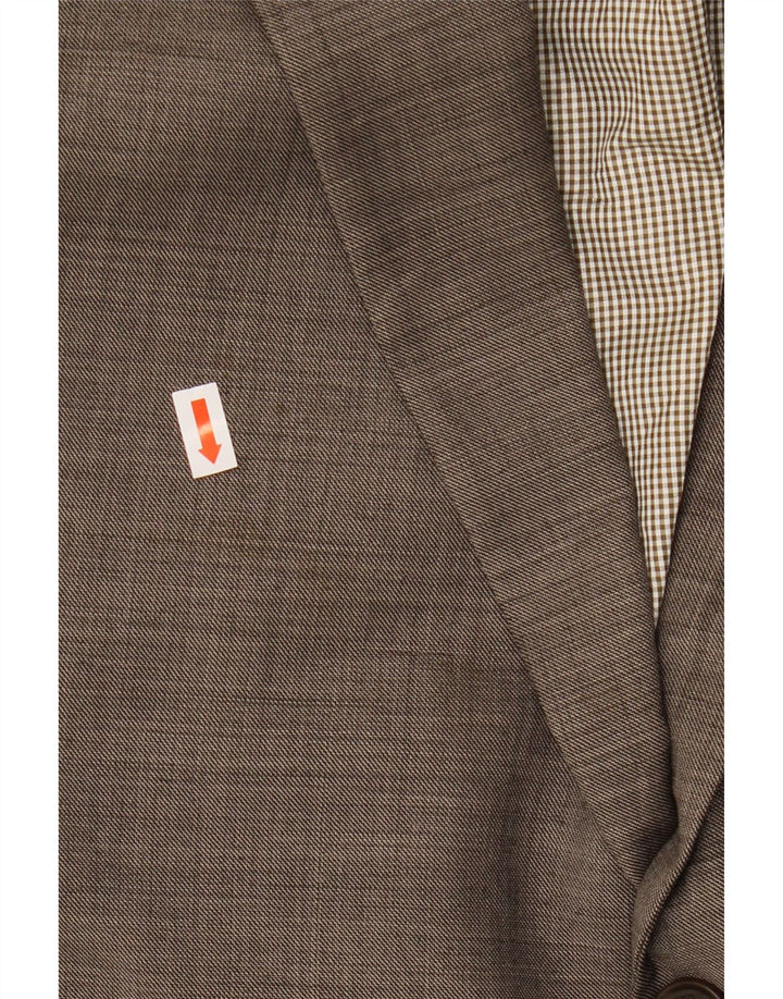 Мужской пиджак на двух пуговицах TOMMY HILFIGER UK 46 3XL, серая шерсть