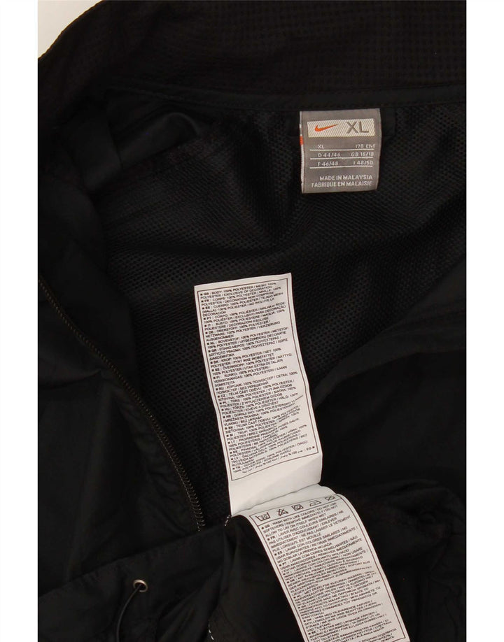 Женская спортивная куртка Nike UK 16/18 XL, черный полиэстер